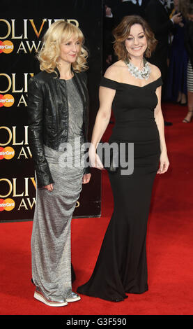 April 3, 2016 - Ruthie Henshall attending The Olivier Awards 2016 at Royal Opera House, Covent Garden in London, UK. Stock Photo