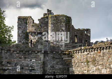 Beaumaris Castle Isle of Anglesey Uk Stock Photo