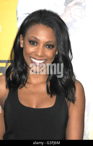 Los Angeles, California, USA. 10th June, 2016. June 10th 2016 - Los Angeles California USA - Actress MEGAN HOLDER at the ''Central Intelligence'' Premiere held at the Regency Village Los Angeles Credit:  Paul Fenton/ZUMA Wire/Alamy Live News Stock Photo