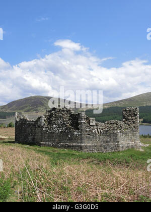 Loch Doon Castle, Loch Doon, East Ayrshire, Scotland, UK Stock Photo