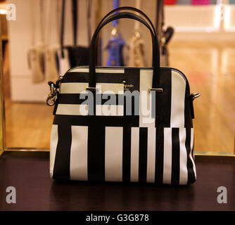 Kate Spade New York handbag on sale aboard luxury cruiseship Celebrity Sihouette Stock Photo