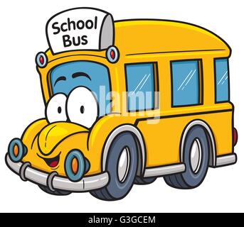 Vector illustration of School bus Stock Vector