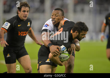 Autonomous City, Argentina. 14th May, 2016. Personal Super Rugby Jaguares vs Sharks Stadium in Velez Sarsfield. Game ends 0-0. © Javier Escobar/Pacific Press/Alamy Live News Stock Photo