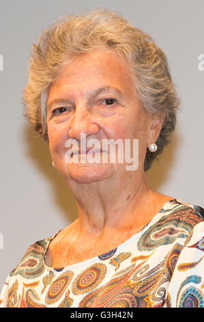 Marthe Villalonga actress of the film The Final Lesson (La Derniere lecon) attends the opening ceremony of the Festival du Film Francais au Japon 2016 on June 24, 2016, Tokyo, Japan. 13 movies will be screened during the festival which runs from June 24th to 27th. © Rodrigo Reyes Marin/AFLO/Alamy Live News Stock Photo