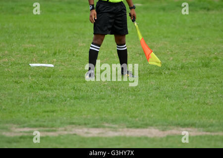 Assistant referee Stock Photo