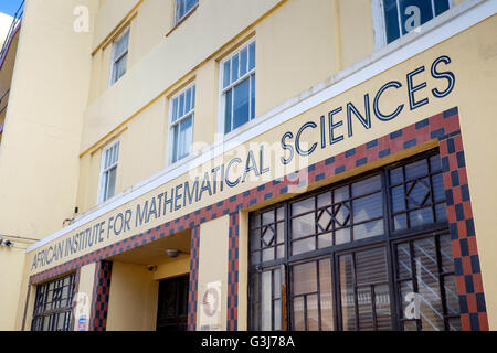 African Institute for Mathematical Sciences (AIMS), Muizenberg (near Cape Town), South Africa Stock Photo