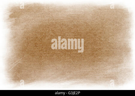Closeup of cardboard texture Stock Photo