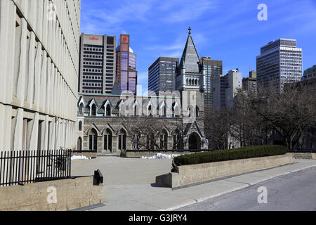 The main campus of McGill University in downtown Montreal.Quebec,Canada Stock Photo