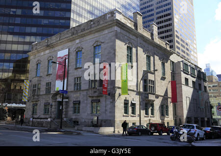 McCord Musuem in downtown Montreal.Quebec Canada Stock Photo