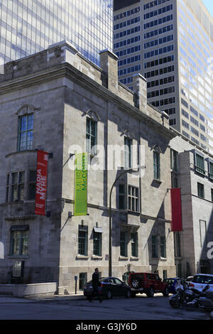 McCord Musuem in downtown Montreal.Quebec Canada Stock Photo