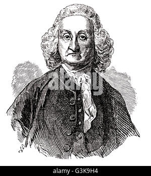 Jonathan Trumbull, 1710 - 1785 Stock Photo