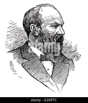 James Garfield, 1831 - 1881 Stock Photo