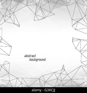 Abstract triangular background Stock Vector