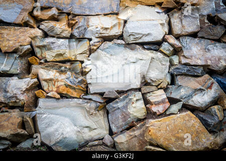 Himalayan Stones wall backgrounds. Stock Photo