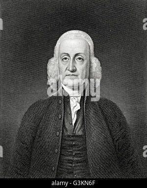 Jonathan Trumbull, 1710 - 1785 Stock Photo