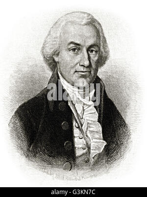 Oliver Ellsworth, 1745 - 1807 Stock Photo