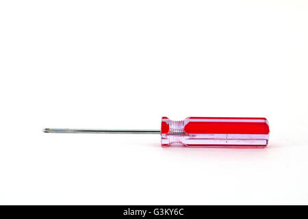 Screwdriver on white background Stock Photo