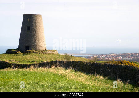 Cleadon Mill, South Tyneside Stock Photo