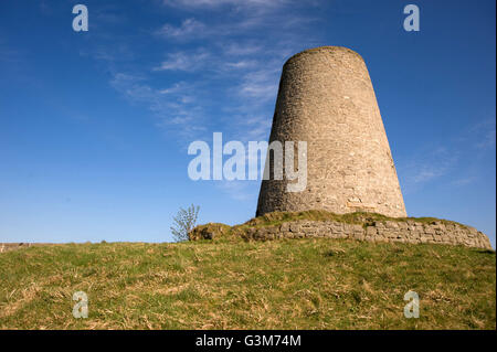 Cleadon Mill, South Tyneside Stock Photo