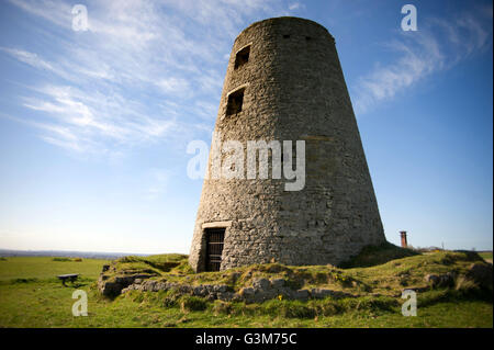 Cleadon Mill, South Tyneside Stock Photo