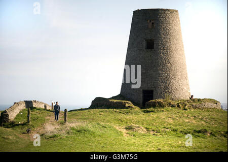 Cleadon Mill, South Tyneside Stock Photo