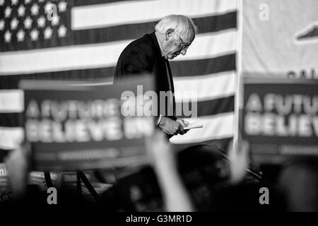Santa Monica, California, USA. 7th June, 2016. Though BERNIE SANDERS campaign appears to be over, the excitement it created is not. June 7, 2016. Santa Monica, Calif. © Gabriel Romero/ZUMA Wire/Alamy Live News Stock Photo