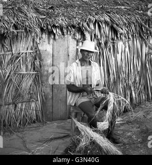 Menschen in Bahia, Brasilien 1960er Jahre. Faces of Bahia, Brazil 1960s. Stock Photo