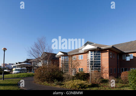 Exterior of St Richards, Chichester Hospital Stock Photo