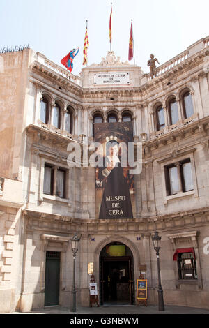 Museu de Cera wax museum, Barcelona, Catalonia, Spain, Europe Stock Photo