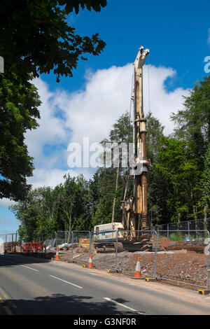 R210 Rig Foundation-Piling ltd's Soilmec R210 rotary Piling rig Stock Photo - Alamy