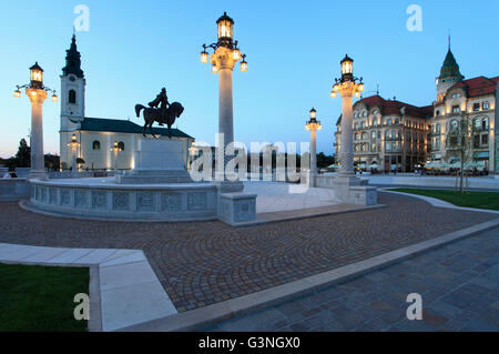 Romania, Crisana, Oradea, Piata Unirii, Stock Photo