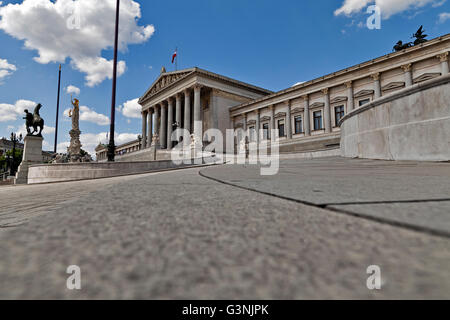 Parliament building, Vienna, Austria, Europe Stock Photo