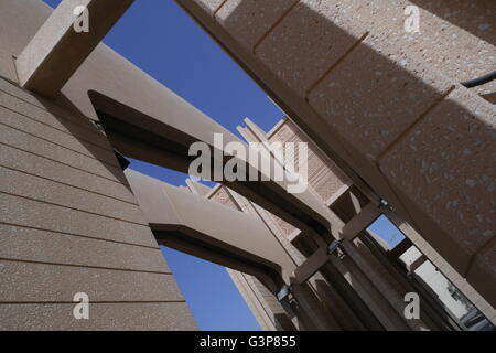 Isa Town Gate, The entrance to Isa Town, Kingdom of Bahrain Stock Photo