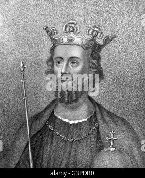 Edward II, Edward of Caernarfon, 1284-1327, King of England Stock Photo