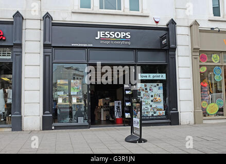 New Jessops Photographic shop in Brighton UK - The shop is now closed Stock Photo