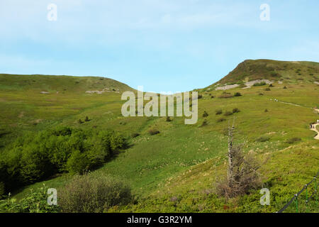 Polish National Park -Bieszczady Mountain Stock Photo