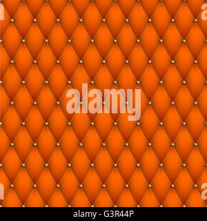 Texture of leather upholstery. Stock Vector
