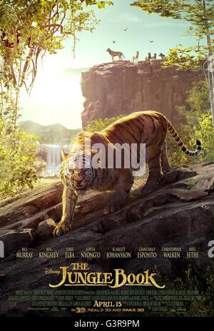 The Jungle Book Year : 2016 USA Director : Jon Favreau Movie poster (USA) Stock Photo