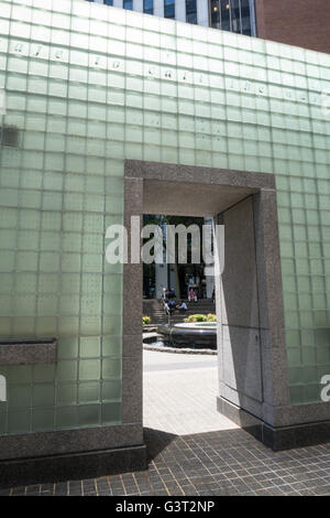 Vietnam Veterans Plaza, NYC Stock Photo