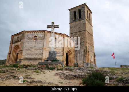 Iglesia de la Vera Cruz in Segovia, Spain Templar building True cross church Stock Photo
