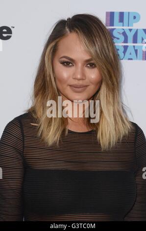 North Hollywood, CA. 14th June, 2016. Christine Teigen at a public appearance for SPIKE Hosts For Your Consideration Event For LIP SYNC BATTLE, Wolf Theatre at Saban Media Center, North Hollywood, CA June 14, 2016. Credit:  Priscilla Grant/Everett Collection/Alamy Live News Stock Photo