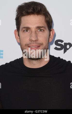 North Hollywood, CA. 14th June, 2016. John Krasinski at a public appearance for SPIKE Hosts For Your Consideration Event For LIP SYNC BATTLE, Wolf Theatre at Saban Media Center, North Hollywood, CA June 14, 2016. Credit:  Priscilla Grant/Everett Collection/Alamy Live News Stock Photo