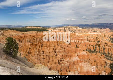 View from Inspiration Point in Bryce Canyon National Park, Utah, United States Stock Photo