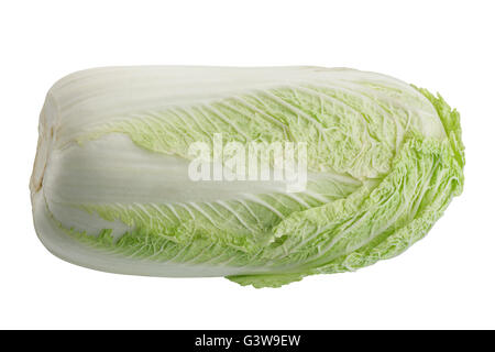 Chinese cabbage vegetable isolated on white background Stock Photo