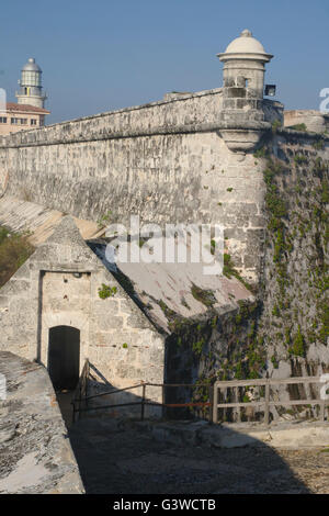 Morro Castle (Castillo de los Tres Reyes Magos del Morro), Havana, Cuba Stock Photo