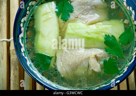 Tinolang Manok -  Chicken tinola is an authentic Filipino dish Stock Photo