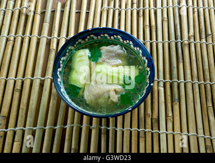 Tinolang Manok -  Chicken tinola is an authentic Filipino dish Stock Photo