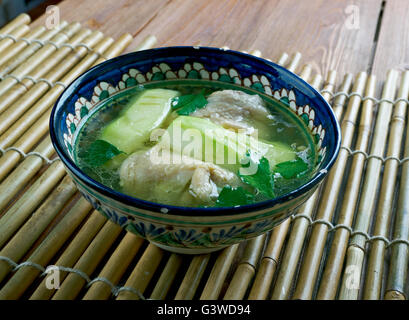 Tinolang Manok -  Chicken tinola is an authentic Filipino dish Stock Photo