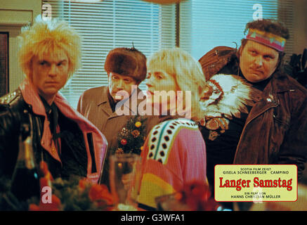 Langer Samstag, Deutschland 1992, Regie: Hanns Christian Müller, Darsteller: Campino, Gisela Schneeberger, Ottfried Fischer Stock Photo