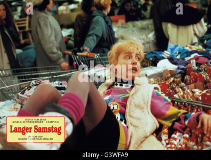 Langer Samstag, Deutschland 1992, Regie: Hanns Christian Müller, Darsteller: Gisela Schneeberger Stock Photo